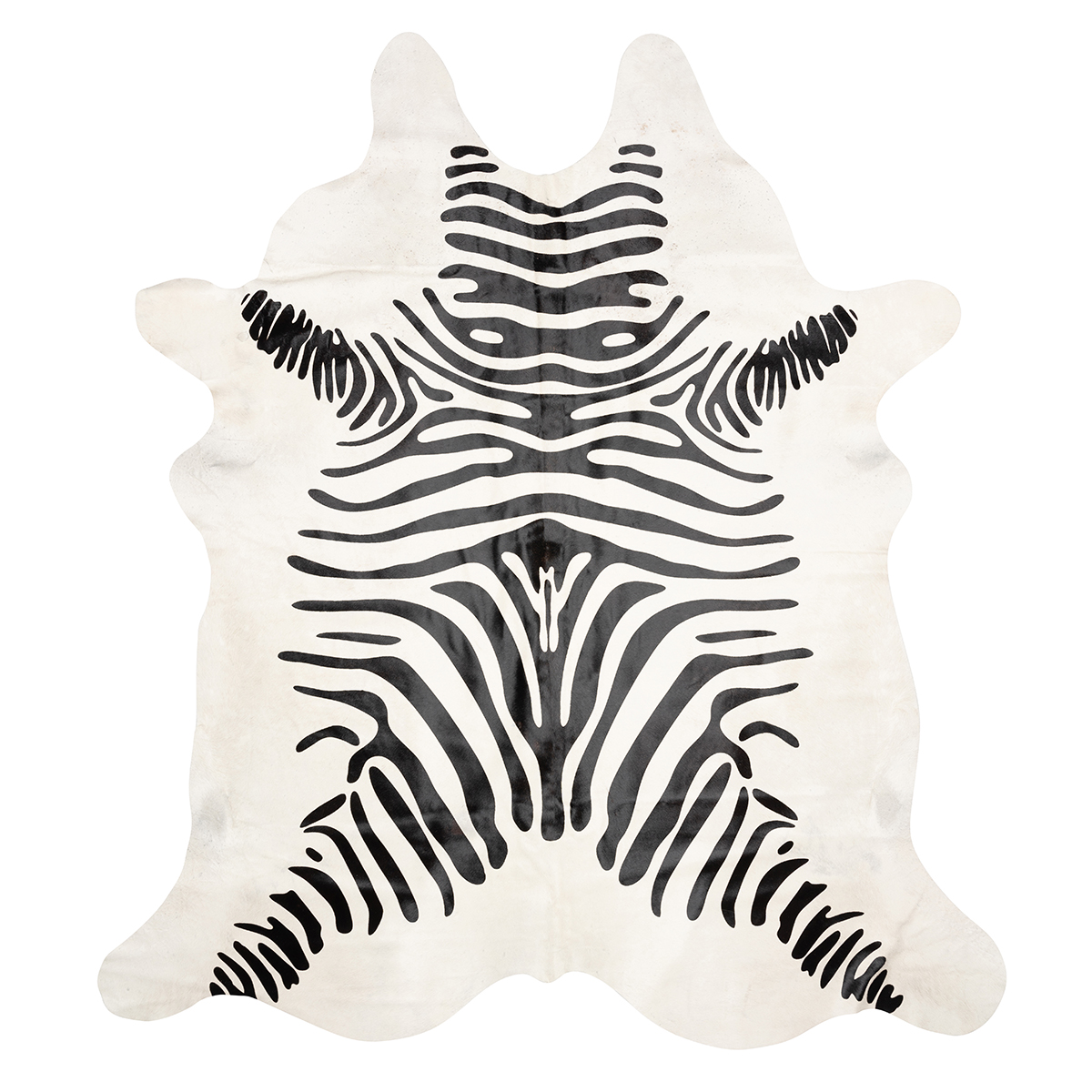 Zebra Floor Print