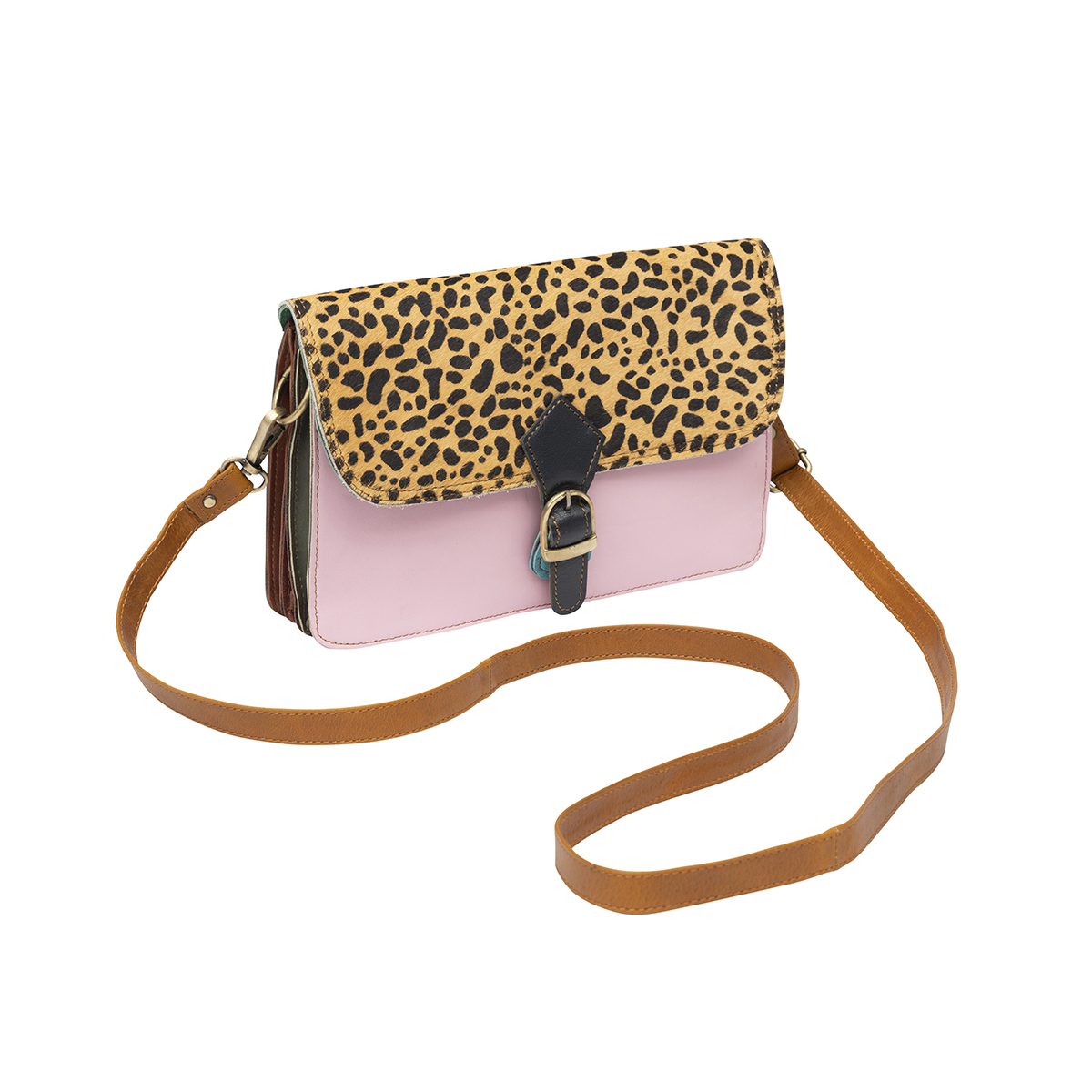 Bright Buckle Purse