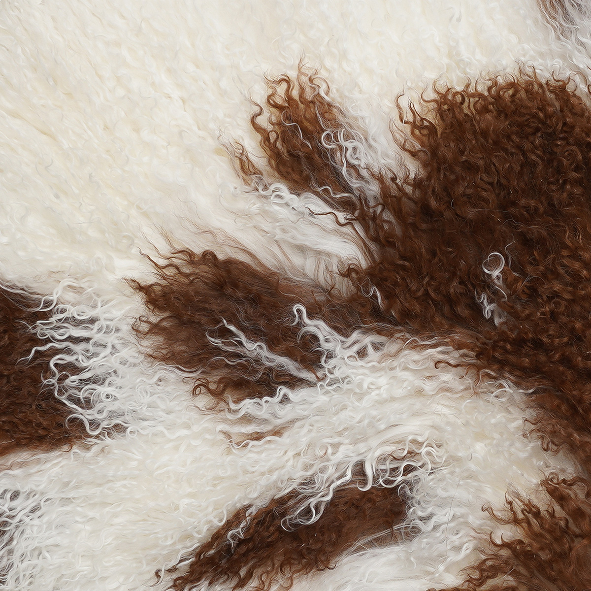 Natural Brown & White