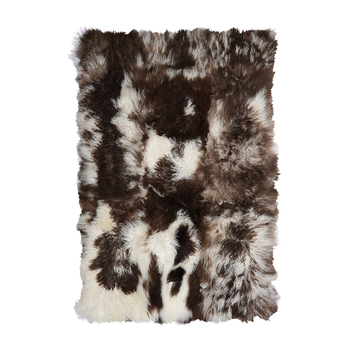 Natural Brown & White