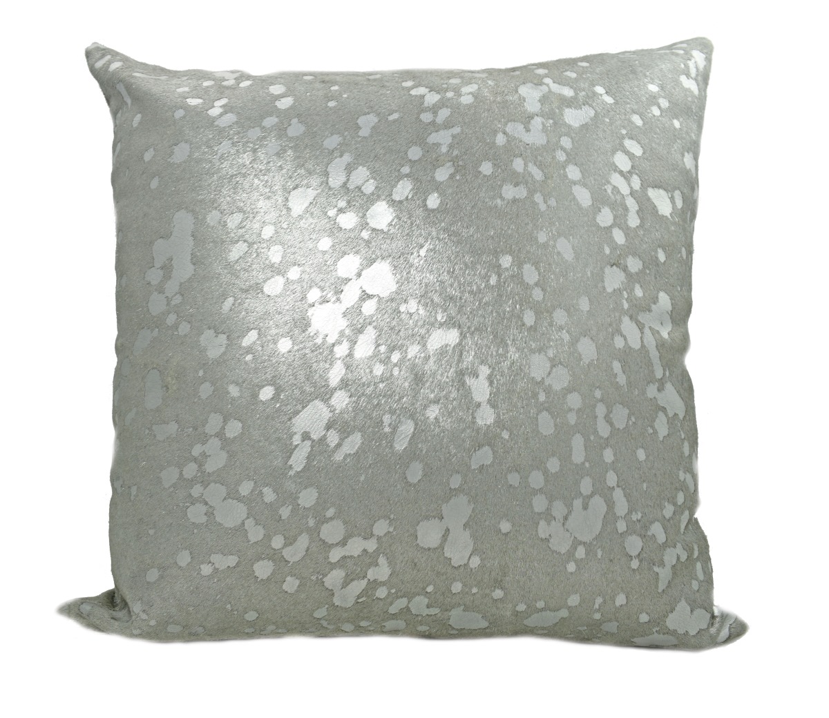 Silver on Ivory Pillows