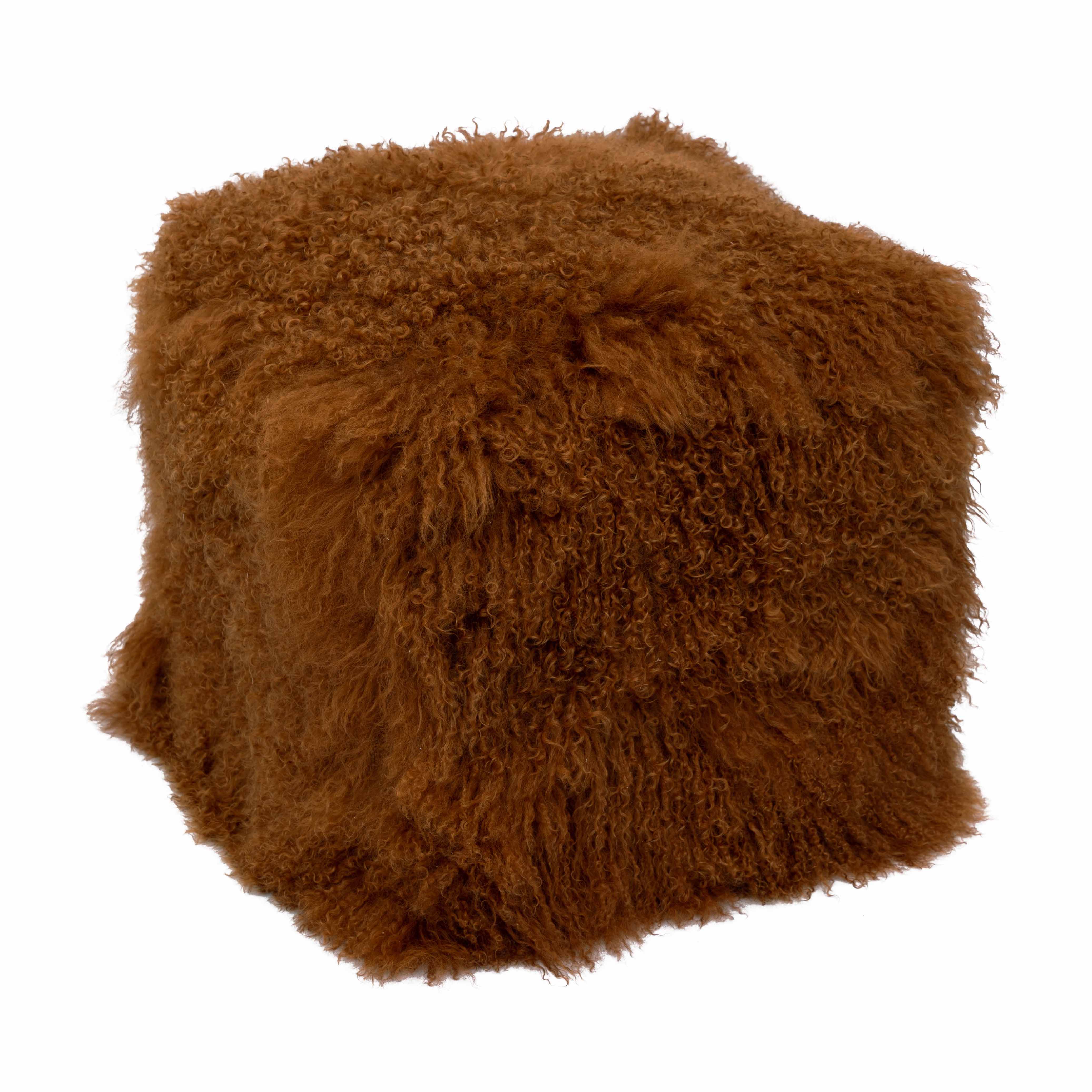 Tibetan Lamb Poufs