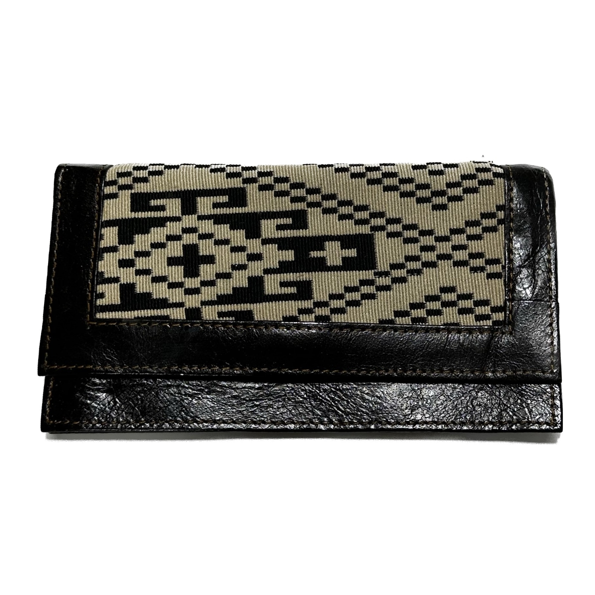Fabric & Leather Wallet