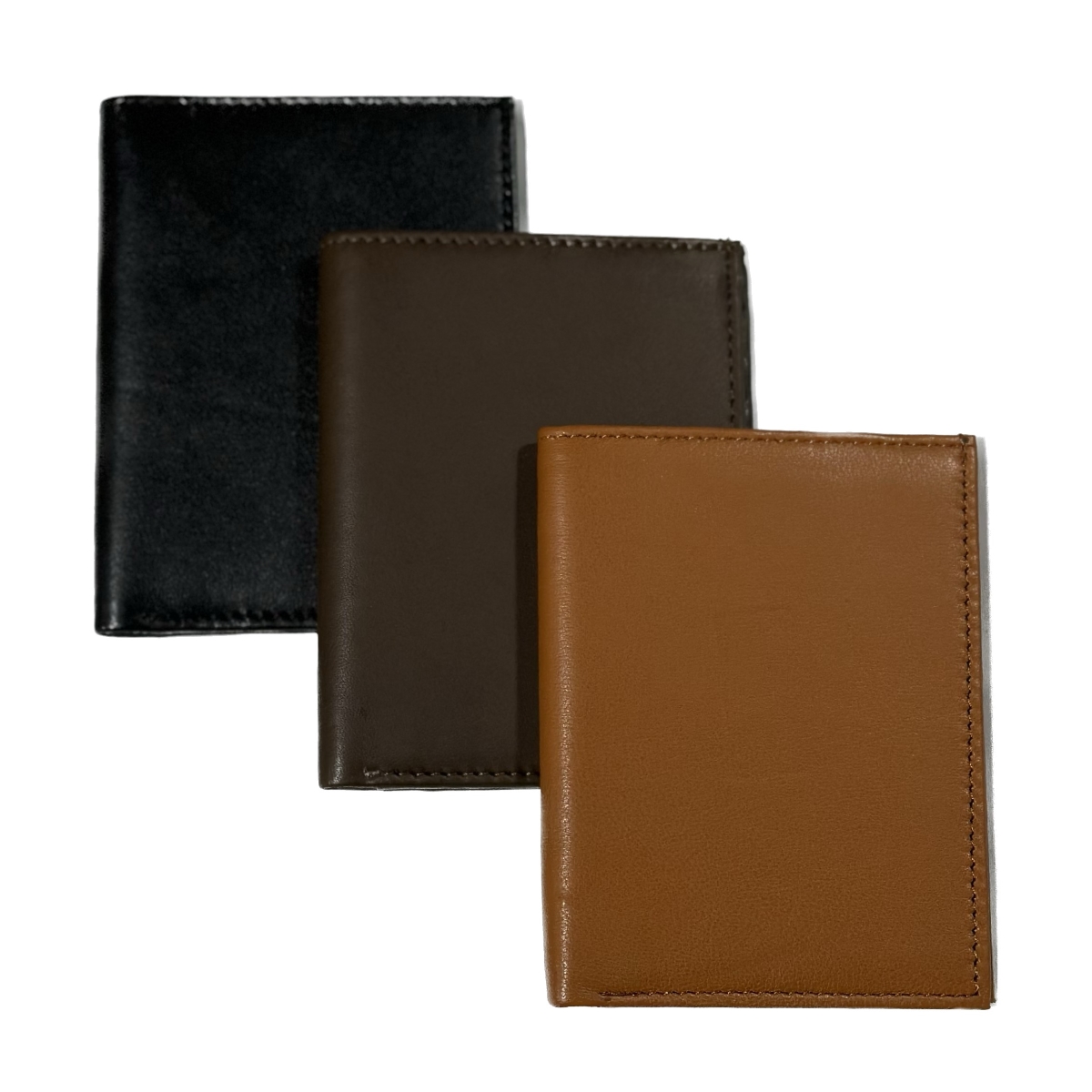 Smooth Leather Bifold Wallet