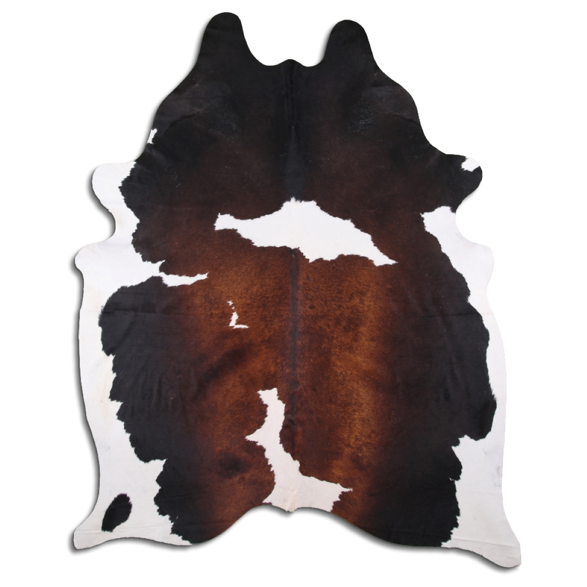 Tricolor Cloudy Cowhide