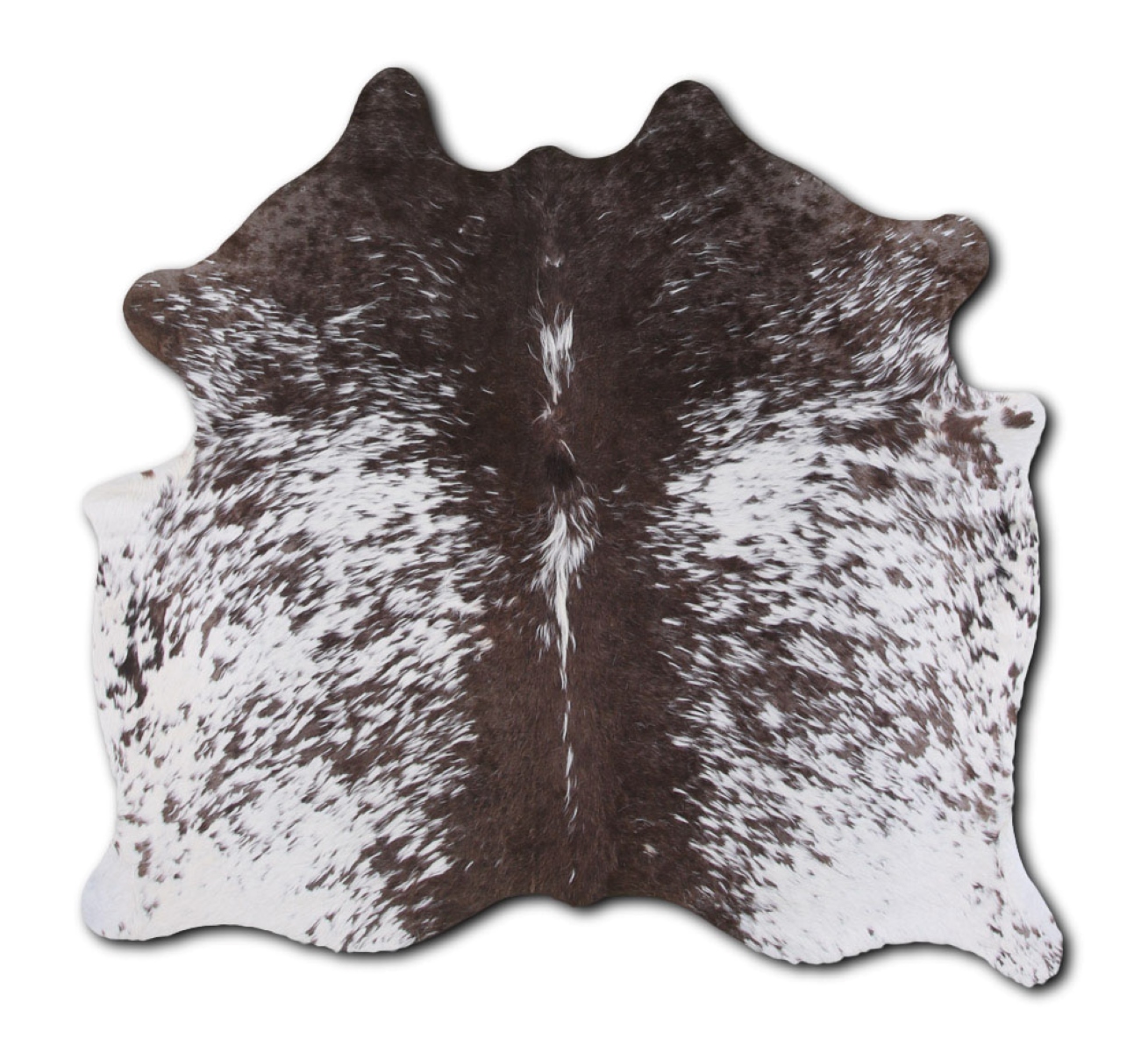 Chocolate Salt & Pepper Cowhide