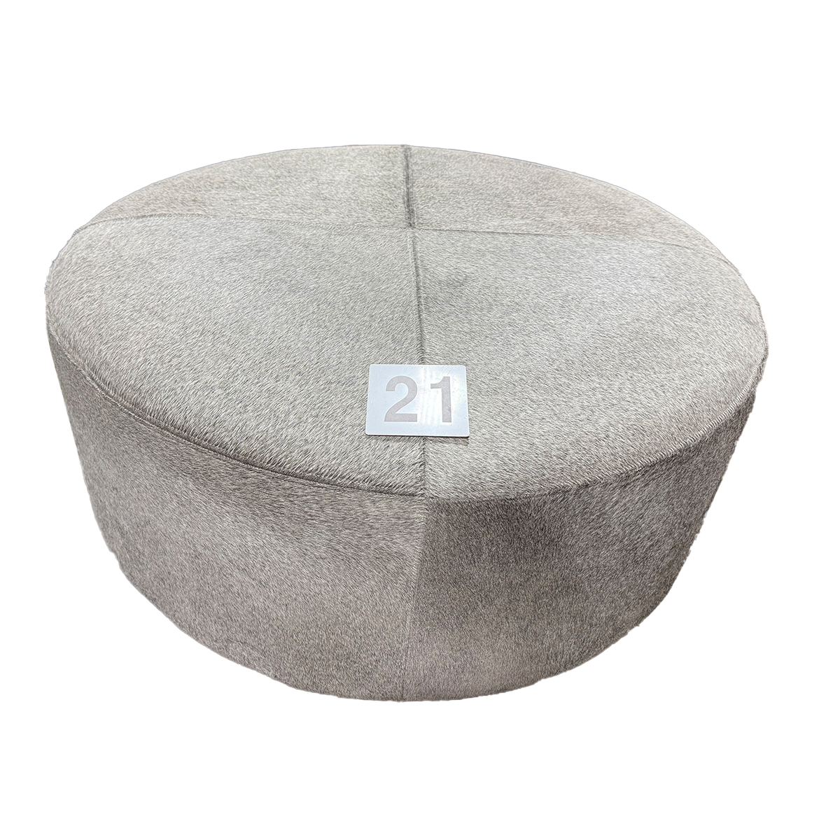 Grey Ottoman