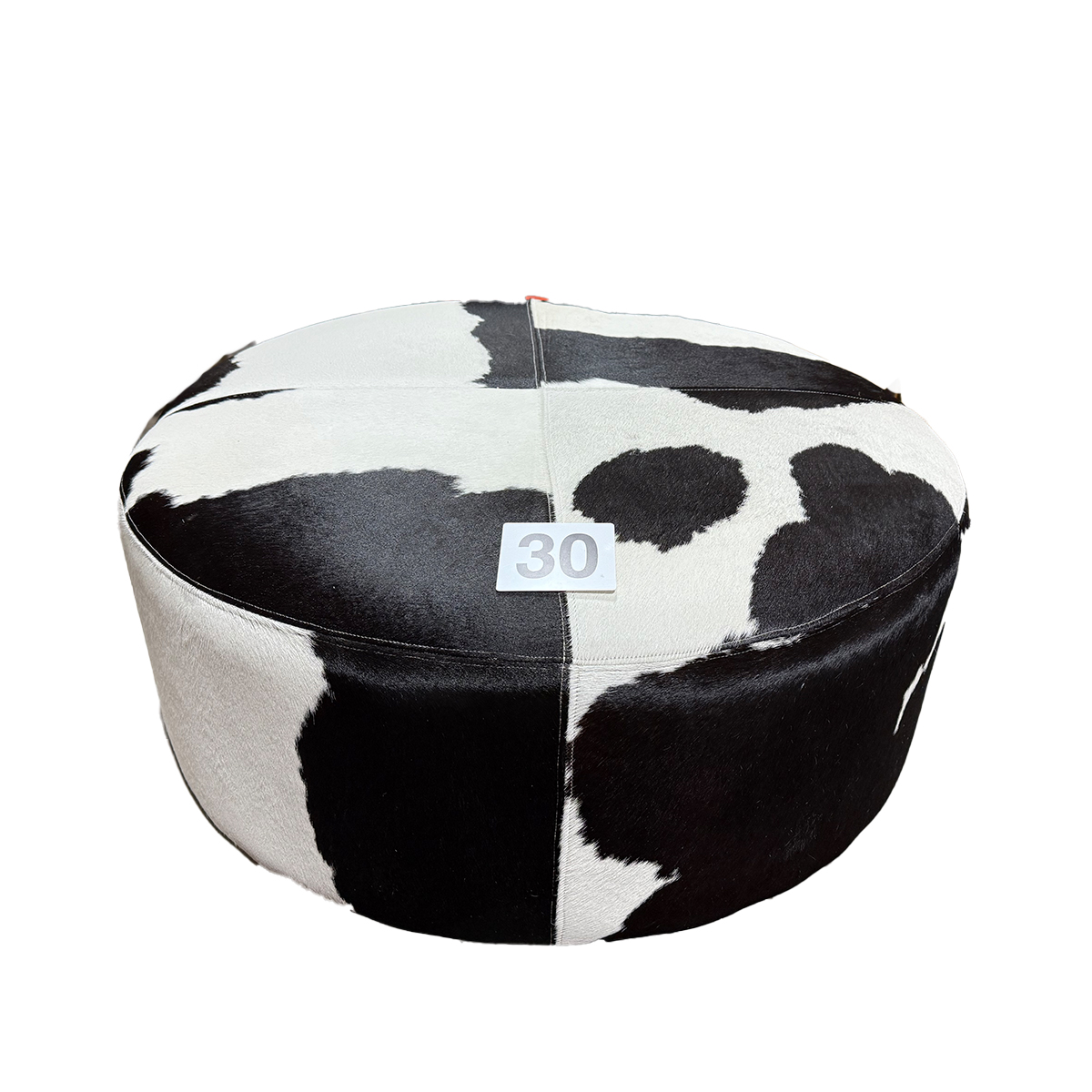 Black & White Ottoman
