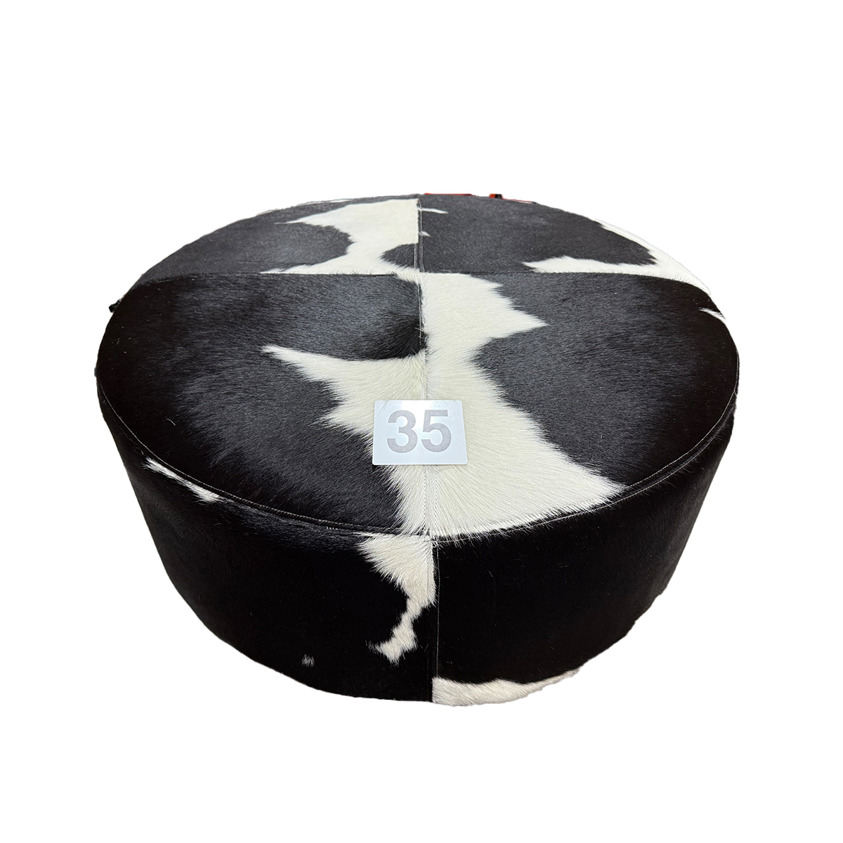Black & White Ottoman