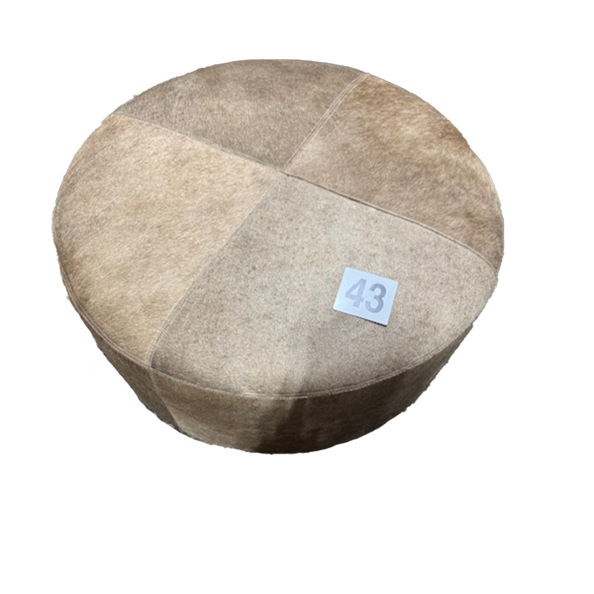 Champagne Ottoman