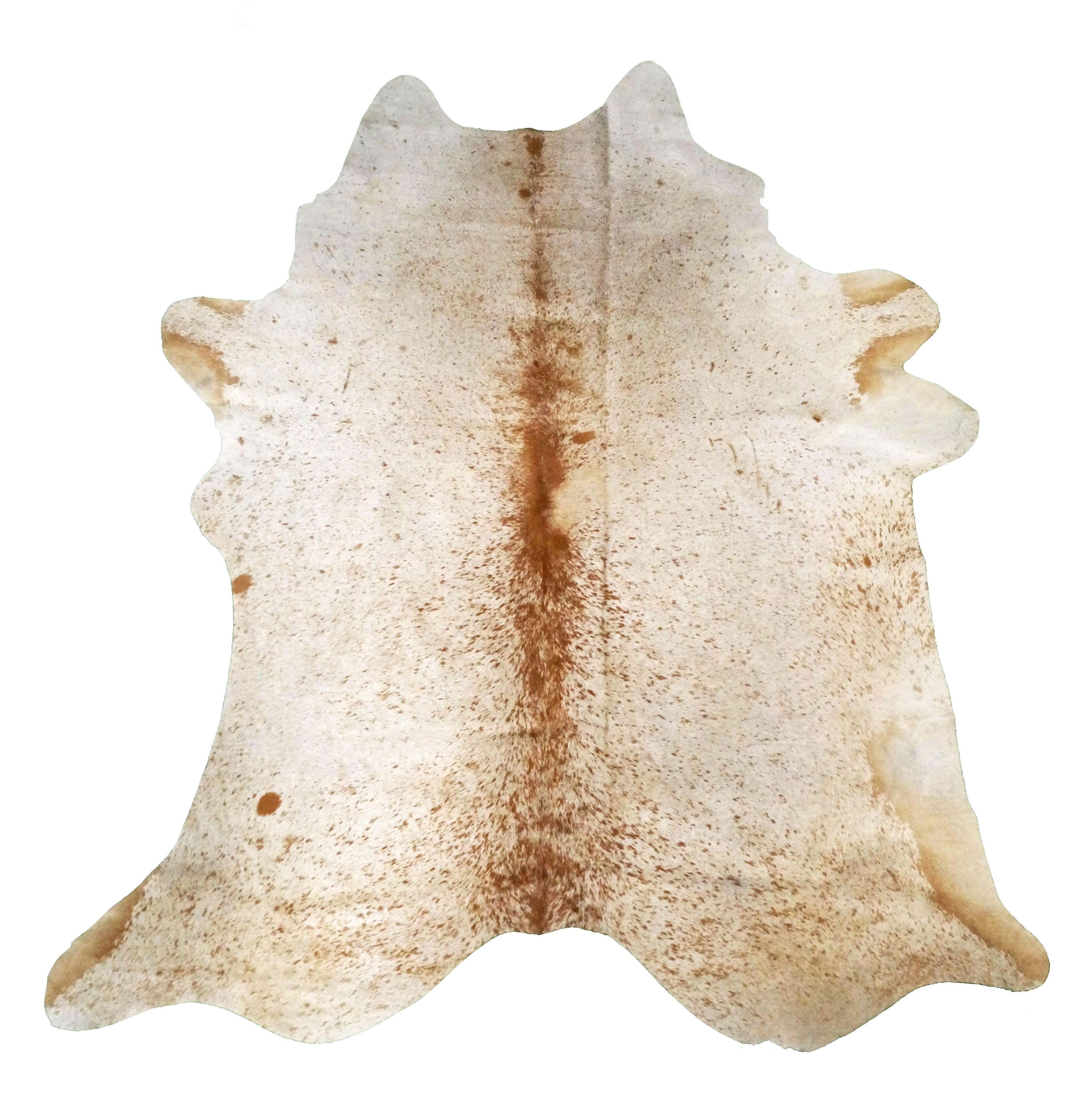 Brown & White Salt & Pepper Cowhide BSTrading
